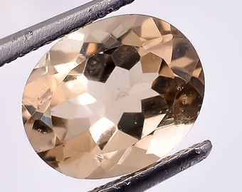 Nouveau Ovale Cut CHARME Champagne Topaz Gemstone or Rose Femmes Bijoux Anneaux 7-10 Nouveau Ovale Cut CHARME Champagne Topaz Gemstone or Rose Femmes Bijoux Anneaux 7-10