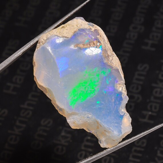 Raw blue fire opal discount