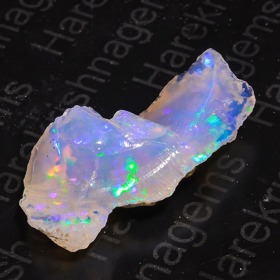 Raw blue fire opal discount