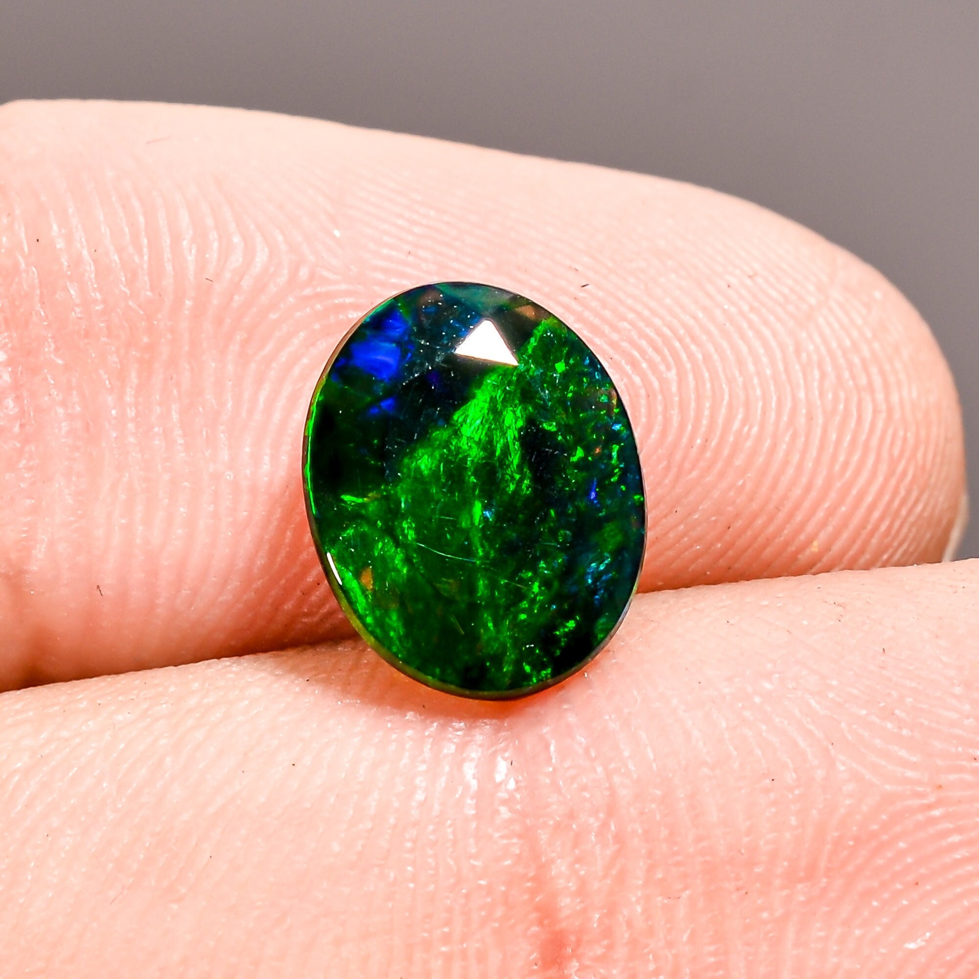 Ethiopian Green Fire Opal Oval Brilliant Cut Fire Opal Loose Gemstone for Jewelry Making Ethiopian Green Opal Calibrated Size 10X8X4.5 Mm Etsy Canada