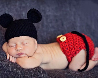 mickey mouse crochet outfit
