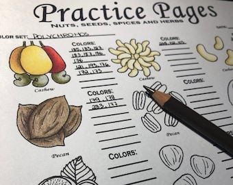 5 Coloring Practice Pages + Bonus Coloring Page
