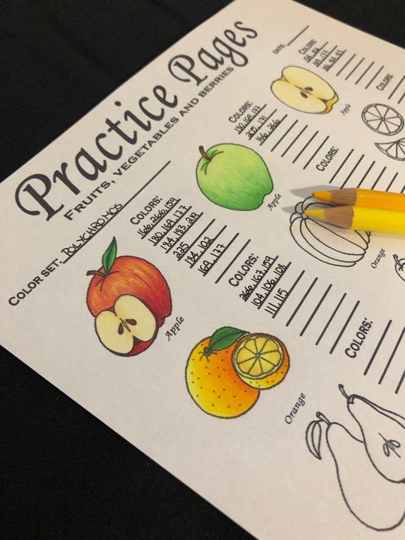 10 Coloring Practice Pages Bonus Coloring Page | Etsy