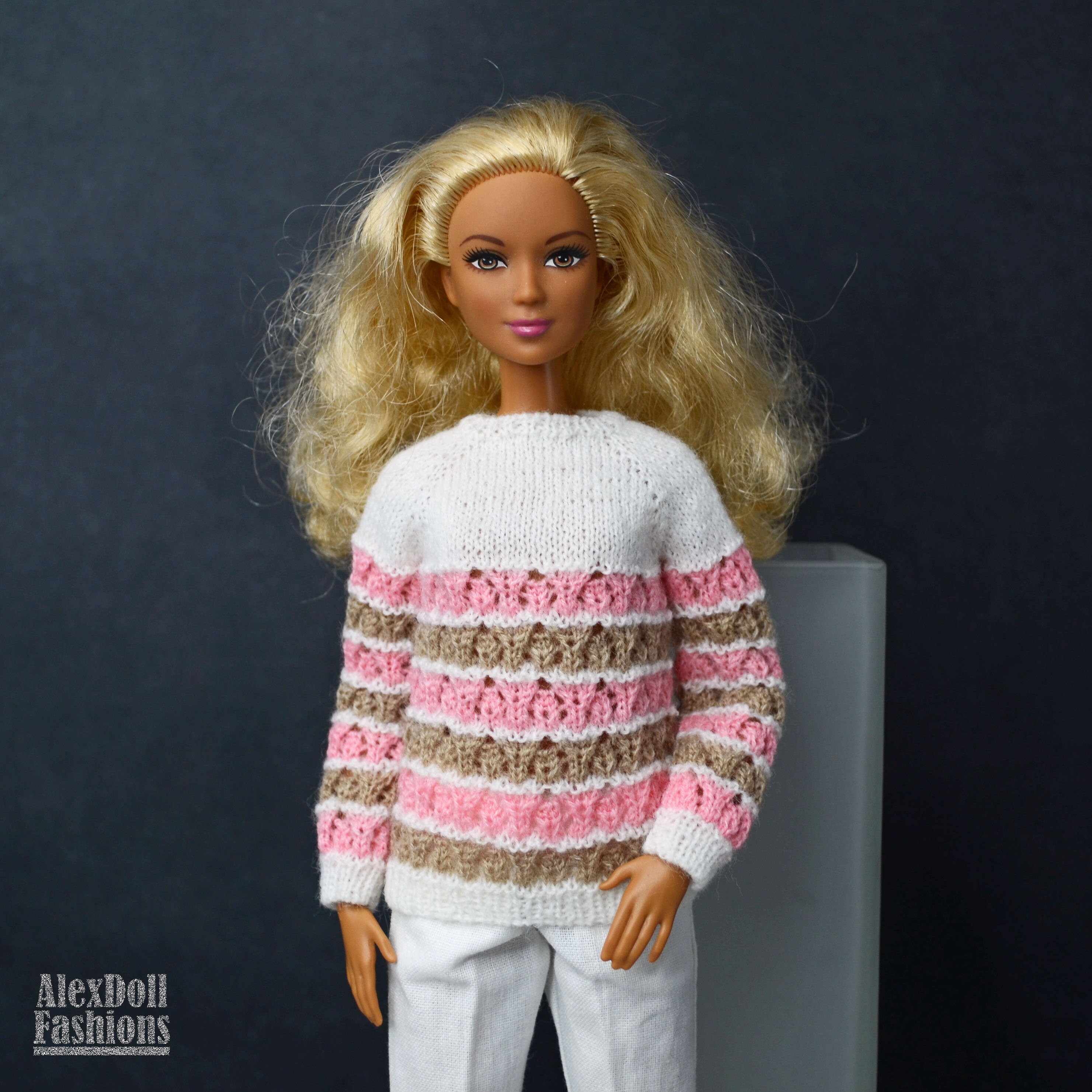 Jersey de encaje para Barbie muñeca ropa para Barbie punto Etsy