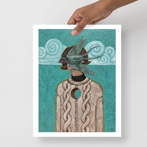 Rain art print