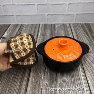 No.221 Keukenhandschoenen voor hete handvat, alleen met de hand naaipatroon, YouTube-tutorial, geen schriftelijke instructies, pdf direct te downloaden.
