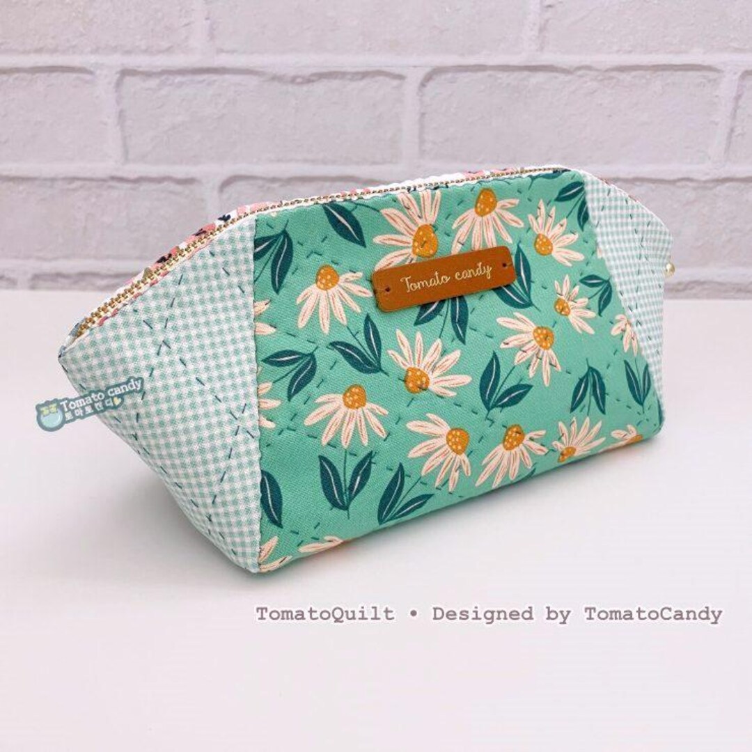 No.266 3-piece Zipper Pouch, PDF Pattern Only, Hand Sewing, Youtube ...