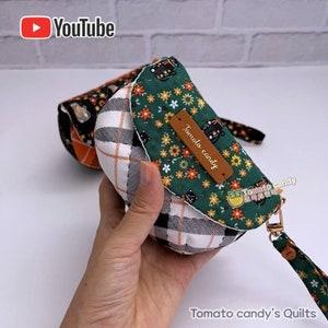 No.217 mollig en schattig minizakje. Alleen handnaaipatroon, YouTube-tutorial, geen schriftelijke instructies, pdf direct te downloaden.