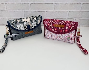 No.237 Multipurpose pouch. Hand Clutch Bag. Hand Sewing Pattern Only, YouTube Tutorial, No Written Instructions.