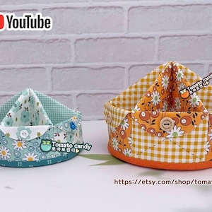 Boîte ronde cloisonnée n° 215, taille 2, motif de couture à la main uniquement, tutoriel YouTube, pas d'instructions écrites, téléchargement immédiat au format PDF.