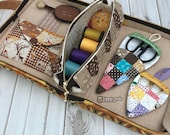 No.116 Sewing Tool Storage Bag, PDF Pattern Only, Hand Sewing, YouTube Tutorial, No Written Instructions