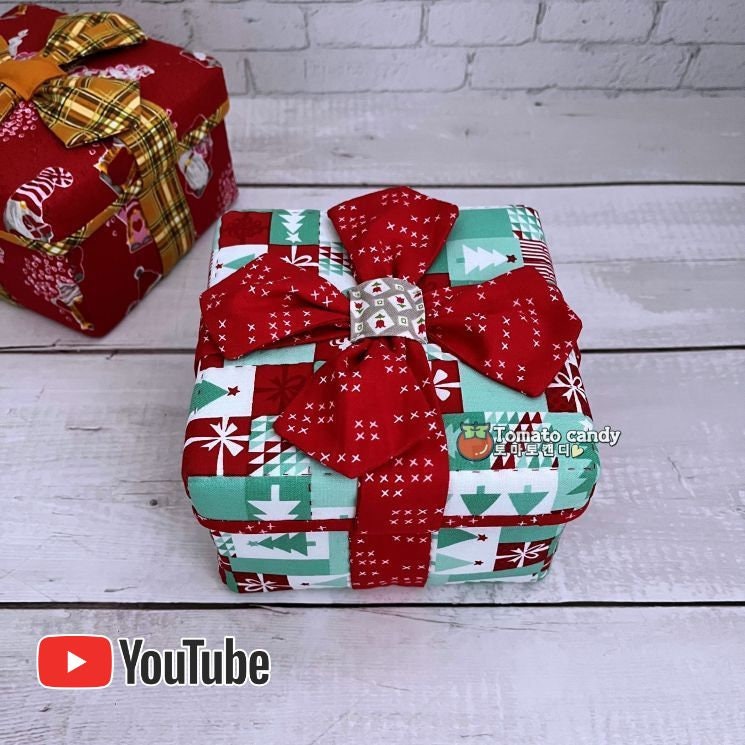 Quilt No.156 Fabric Gift Box Holiday PDF Sewing Pattern Only Etsy