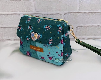 No.270 multitasje met 4 zakken, alleen pdf-patroon, met de hand naaien, YouTube-tutorial, geen schriftelijke instructies