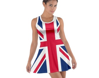 union jack swing dress