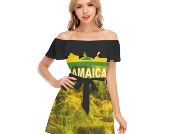 green emerald velvet dress Amazon.com: Jamaican Flag Long Dress for Women Summer Top S : Clothing,  Shoes & Jewelry main image 0