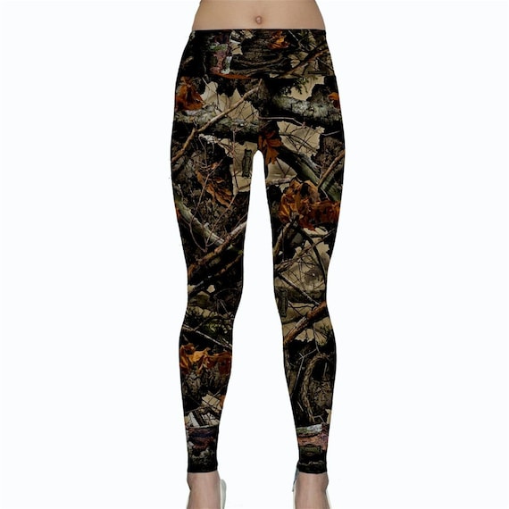 Mint Antler camo leggings Full Length or Capri - Sporty Girl Apparel