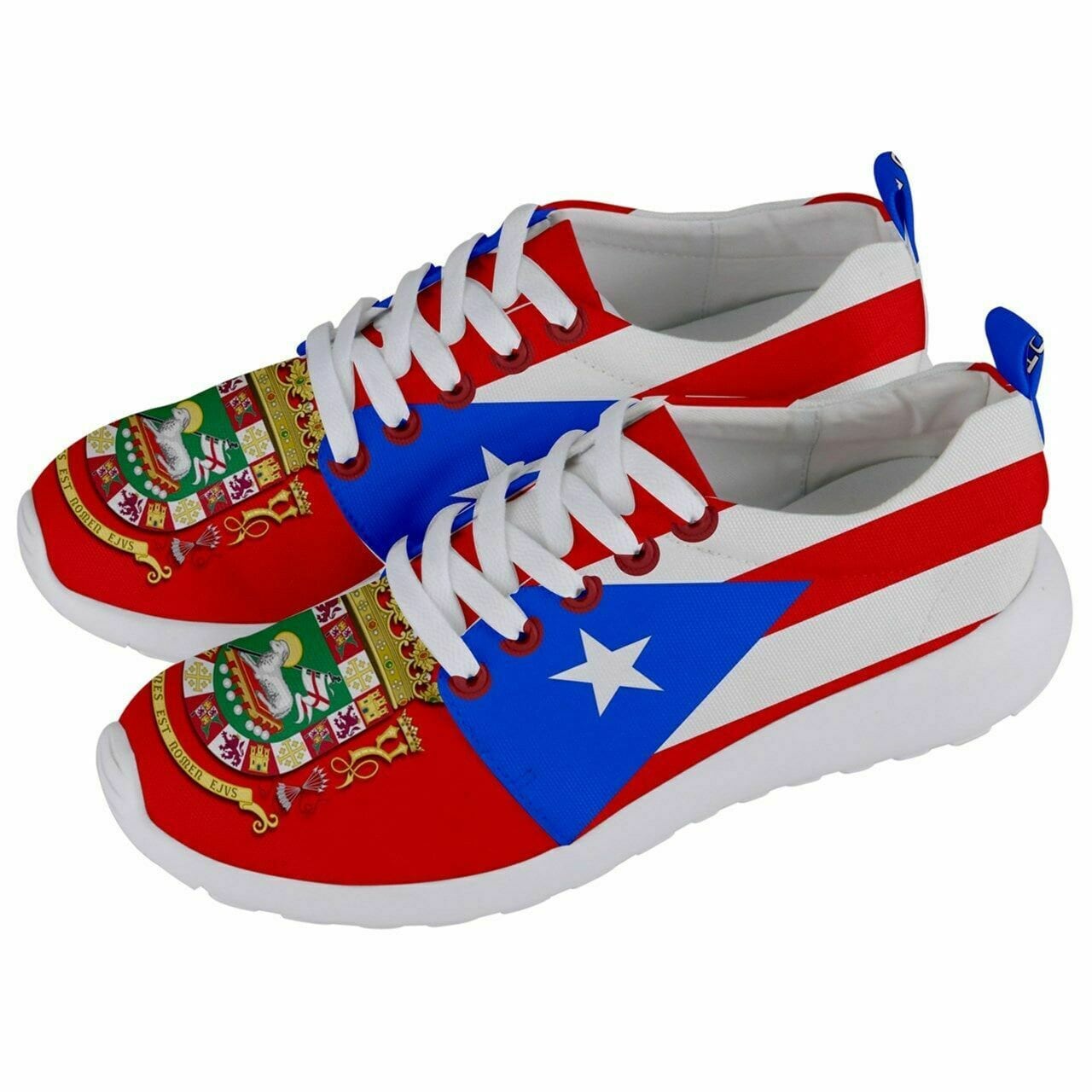 Unique Puerto Rico Flag Shoes Etsy