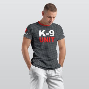 K-9 UNIT DOG Canine Shepherd men&#39;s O-Neck T-Shirt