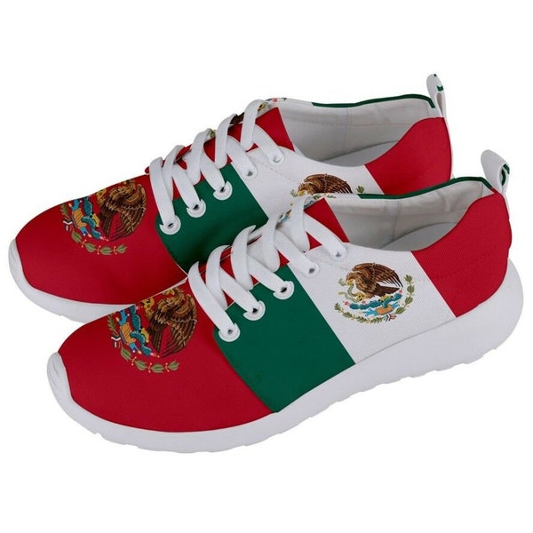 Unique Mexico Flag Shoes