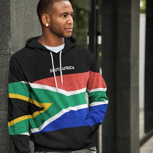 South Africa Flag Pullover Hoodie