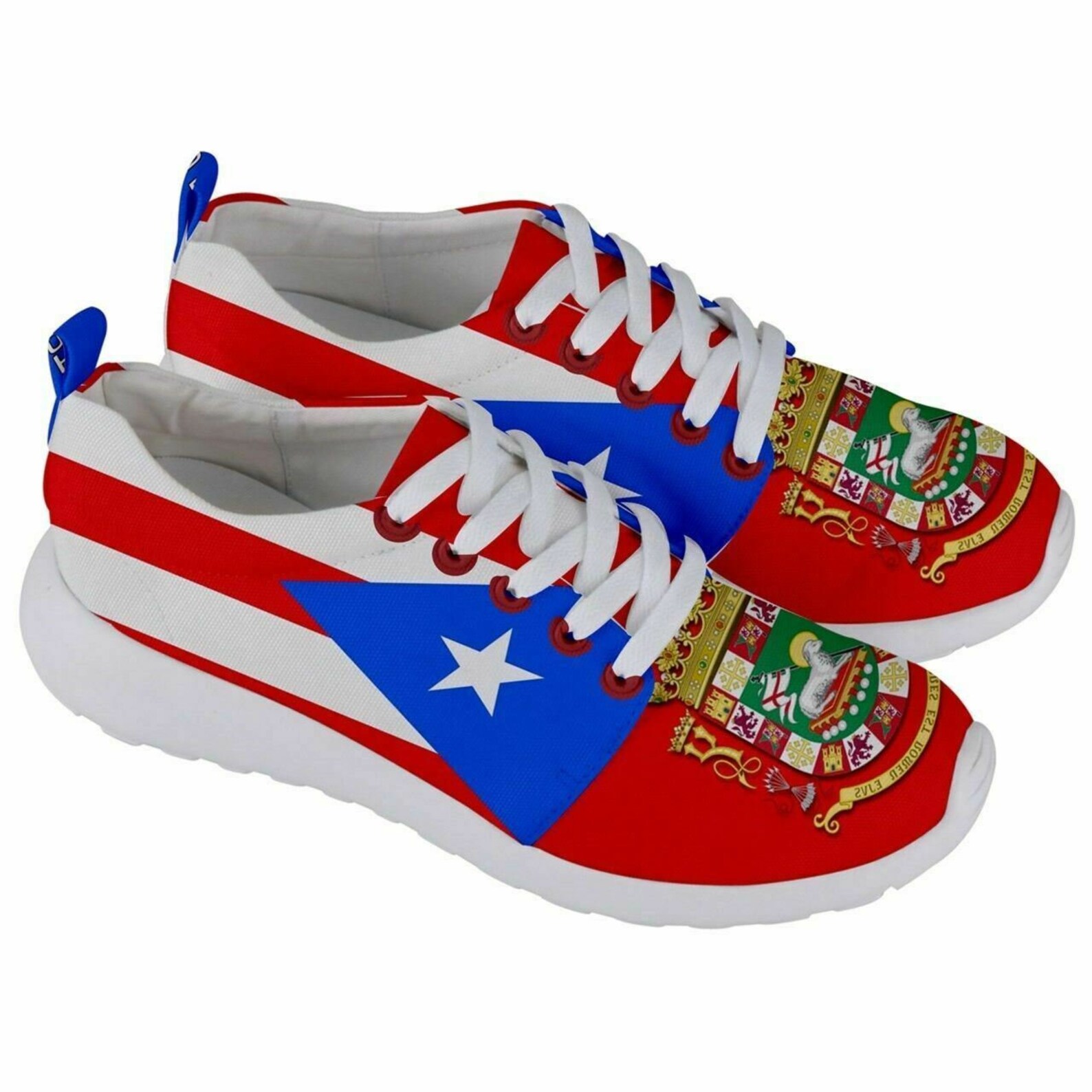 Unique Puerto Rico Flag Shoes Etsy
