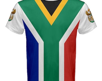 Sudáfrica Escudo africano escudo de armas nacional país Bandera camiseta