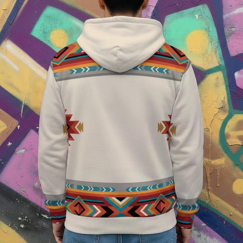 Native Indian Aztec Design Art Indigenous Geometric Pattern Tan Color ...