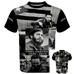 Fidel Castro Tribute Cuban T-shirt