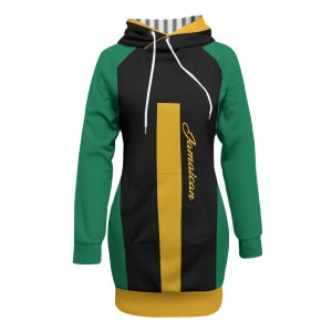 Jamaican *New Style for Fall 23* Women&#39;s Cozy Pullover Hoodie With Raglan Sleeve