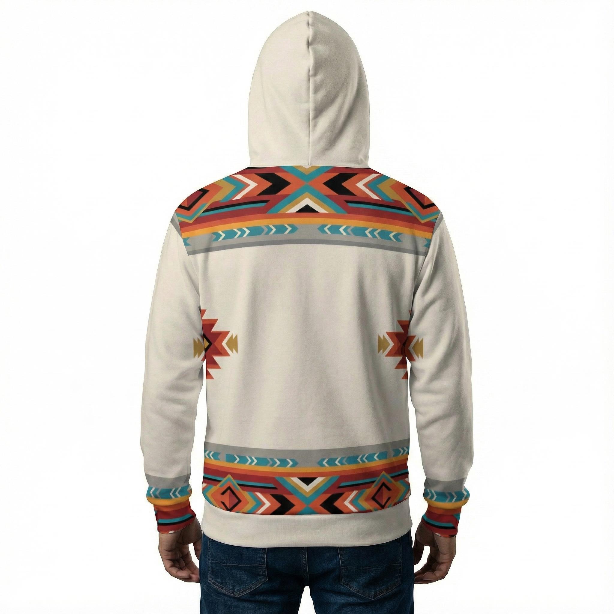 Native Indian Aztec Design Art Indigenous Geometric Pattern Tan Color ...
