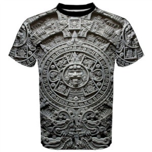 Calendario Sunstone México camiseta maya