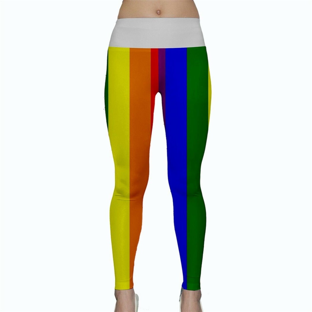Gay Pride Rainbow Flag Yoga Pants Leggings -  Canada