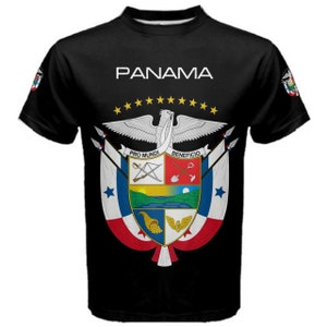 Panama National Flag Text T-shirt