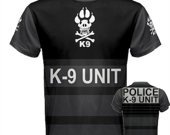 K-9 Unit Police Officer T-shirt