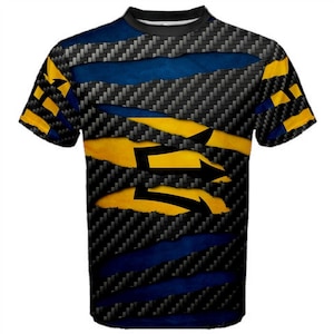 Barbados Beast Ripped Flag T-shirt