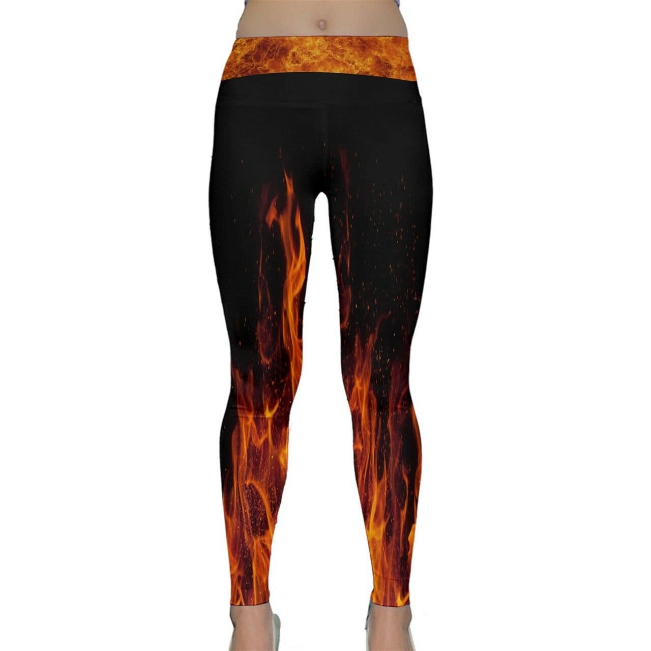 Flame Leggings W/pockets – Tongue Burners Hot Sauce