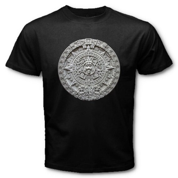 Unique Mayan Calendar Sunstone T-shirt - Etsy