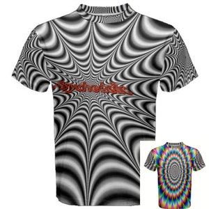 Psychedelic Trippy Optical Illusion T-shit