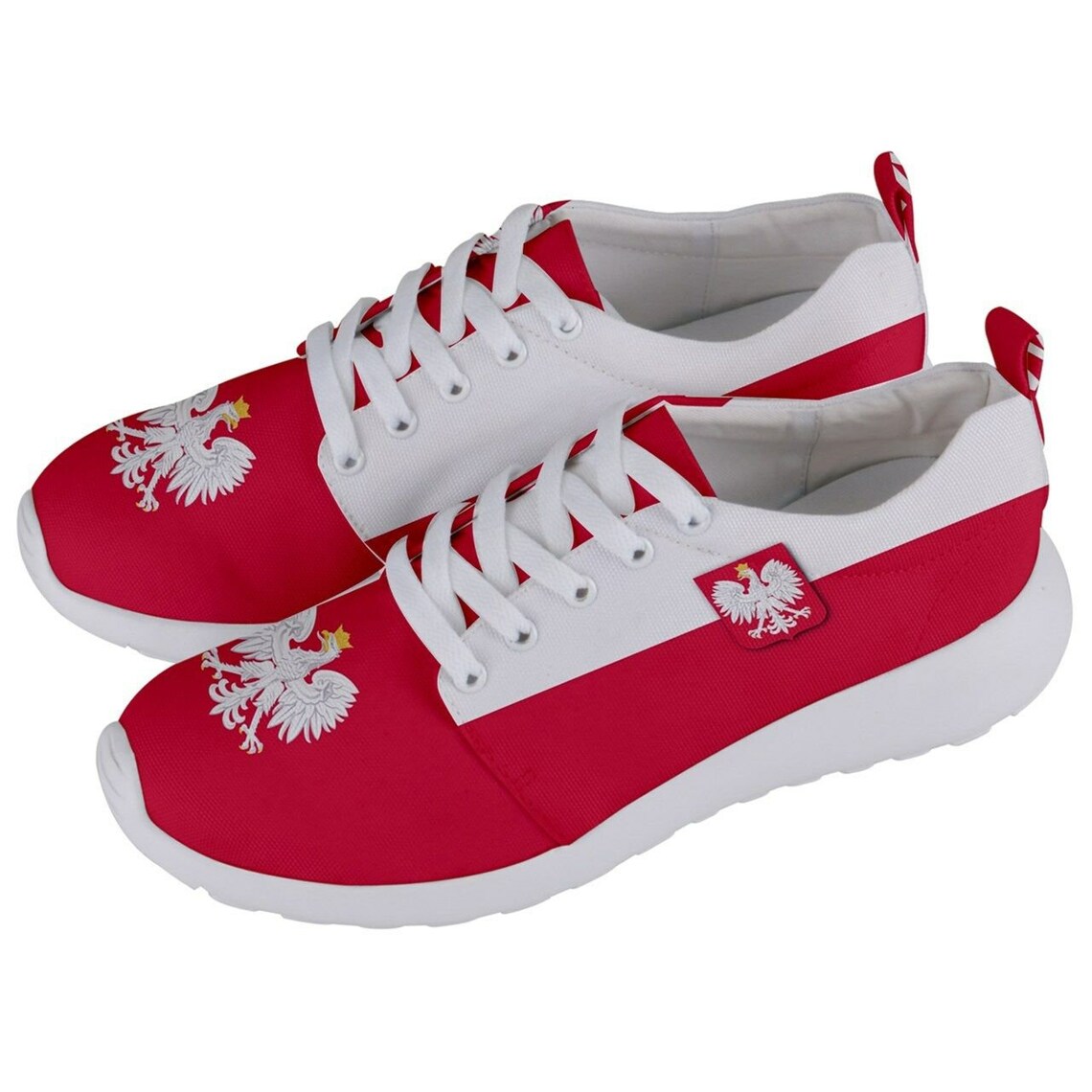 Unique Polish Flag Shoes Etsy