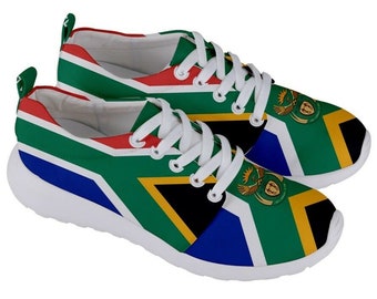 Unique South Africa Flag Shoes