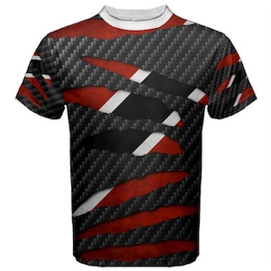 Trinidad and Tobago Beast Ripped Flag T-shirt