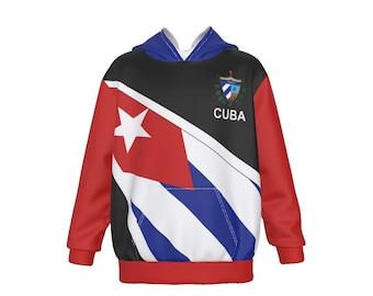 Cuba Coat of Arms Oversized Kid's Hoodie
