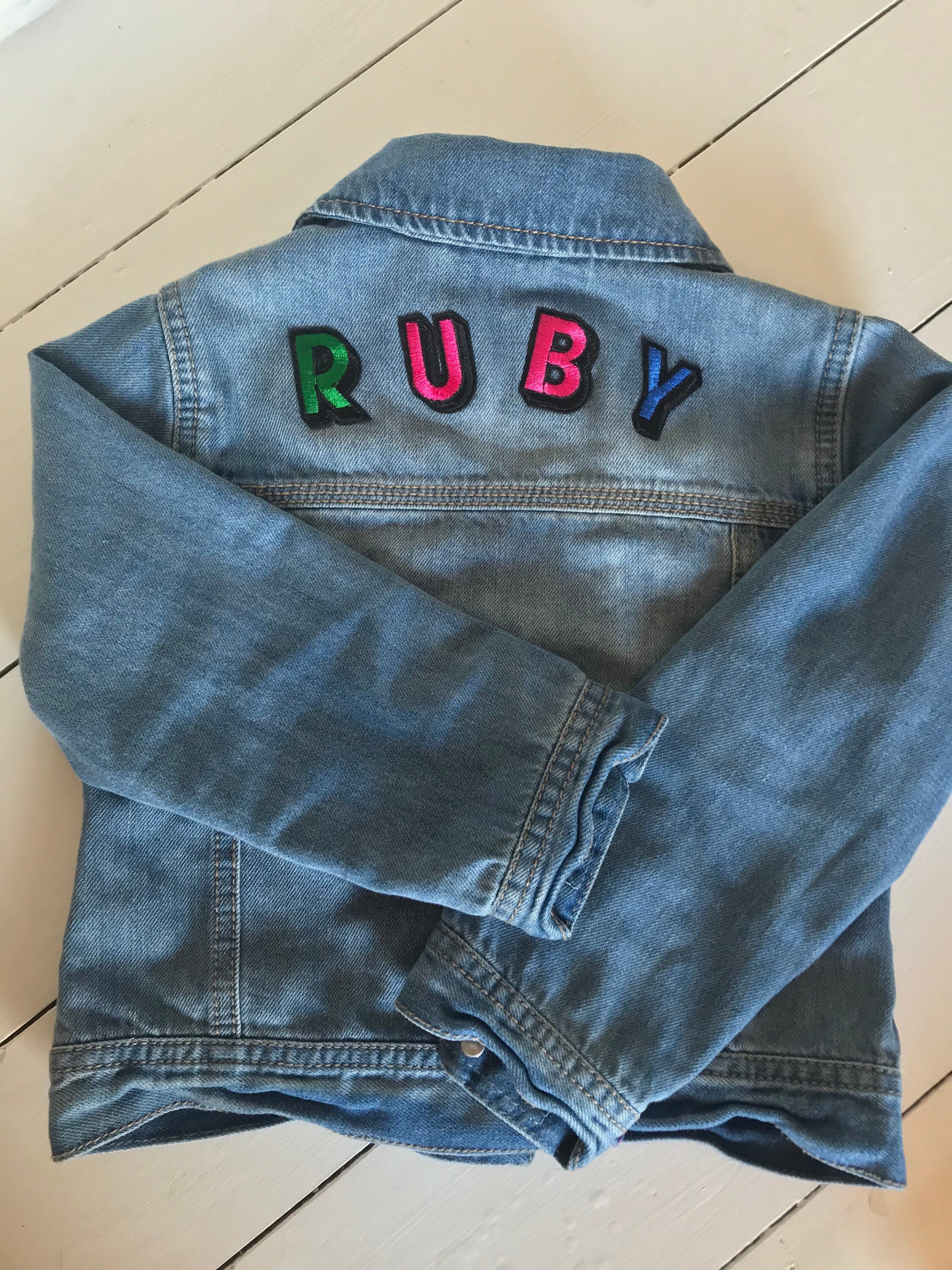 Personalised childrens jacket Etsy