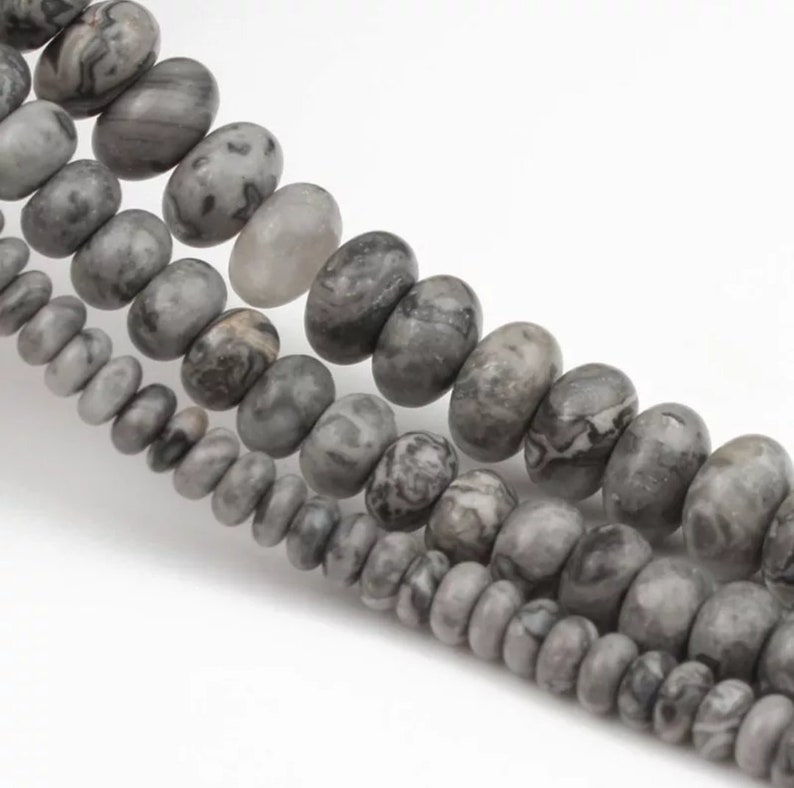 Round Stone Beads Natural Map Jaspers Stone Beads DIY Jewelry Making Bracelet Necklace Beads High Quality Beads Grade AAA+4681012mm