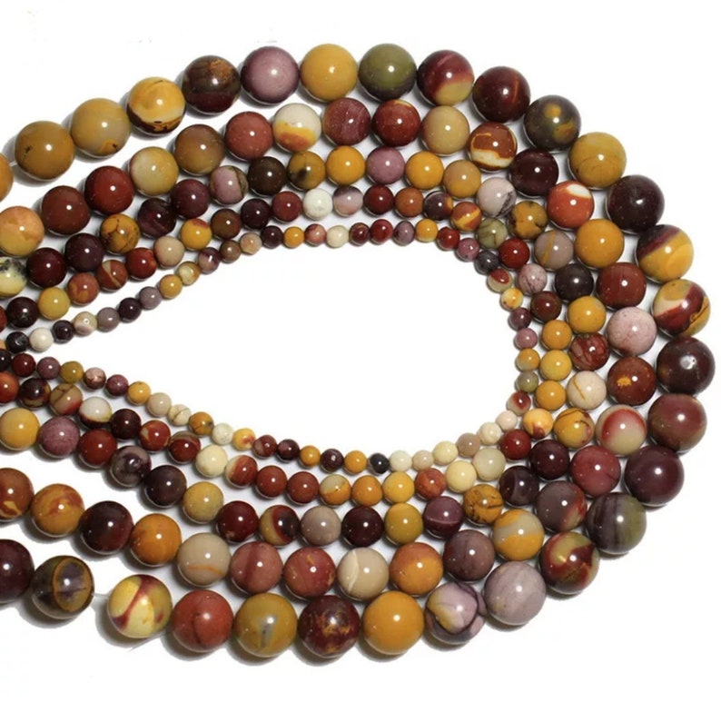 Natural Egg Yolk Stone Beads. Round Stone Beads. Smooth Beads. Etsy