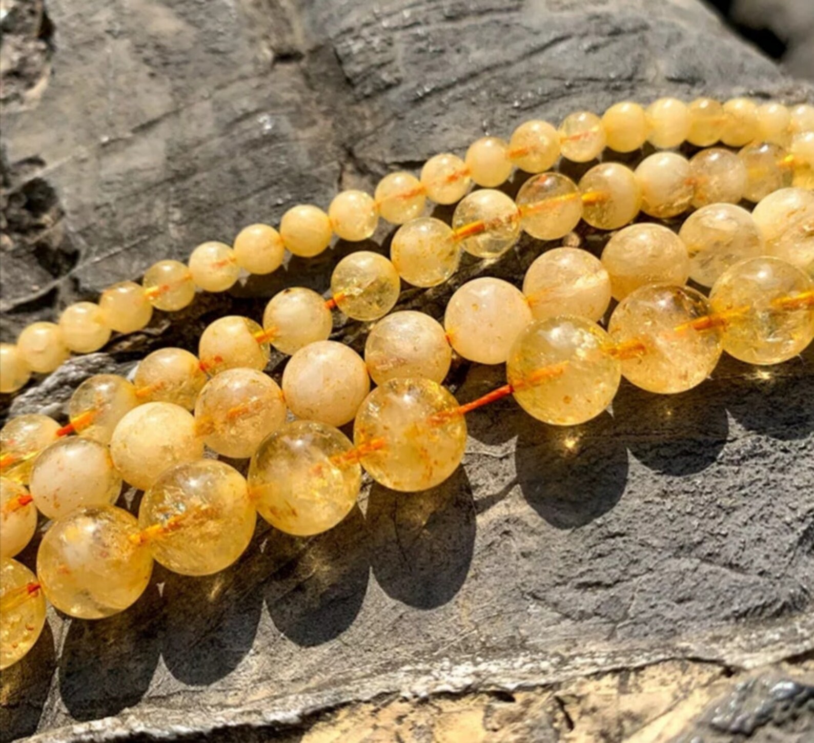 Crystal Topaz Beads. Jewelry Making. Round Beads. Crystal Etsy