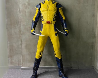 Disfraz de Deadpool 3 Wolverine, traje de cosplay, traje de Logan