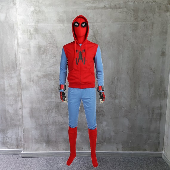 Spider Man Kostüm Cosplay Anzug Peter Parker Herren Etsy