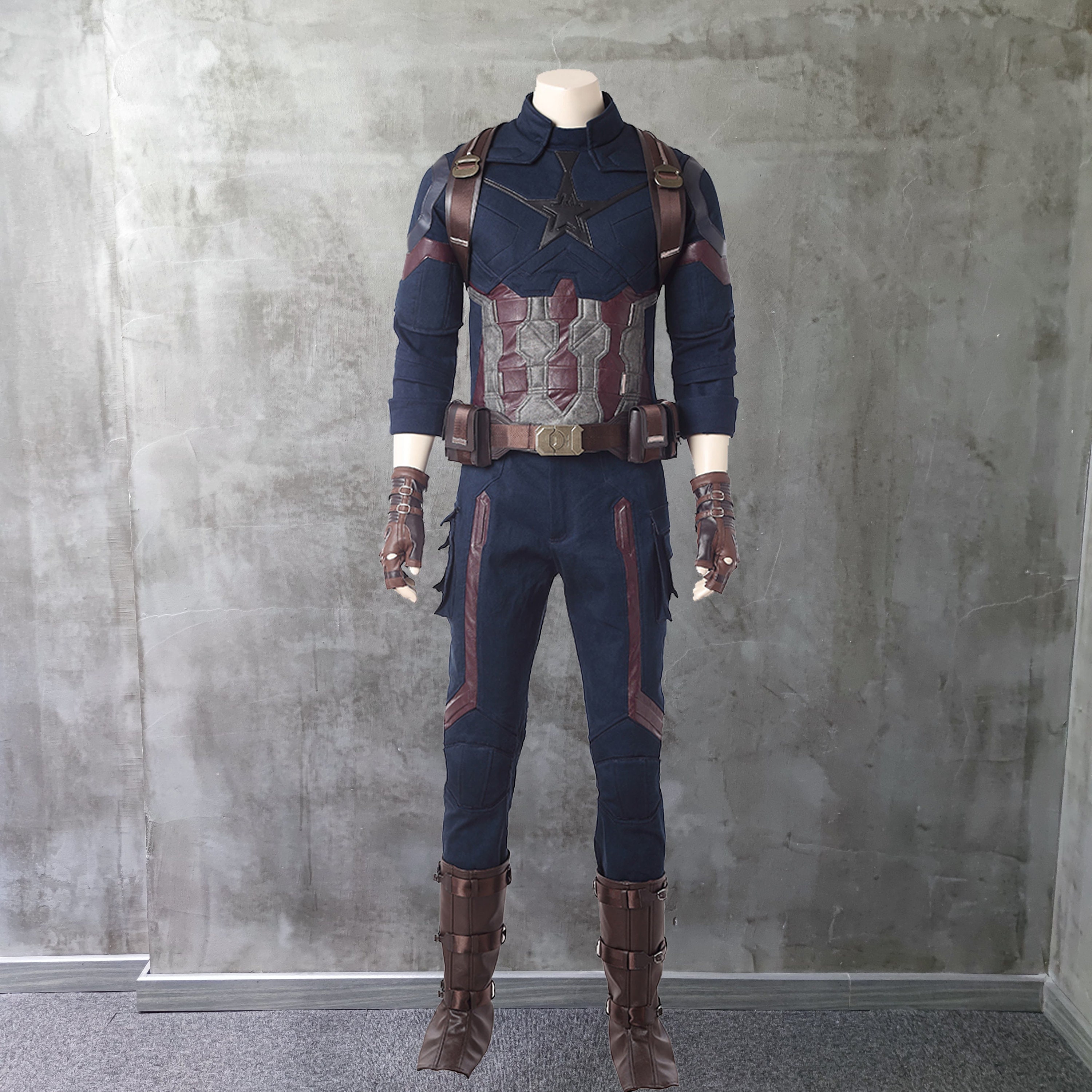 Captain America Costume Adult | vlr.eng.br