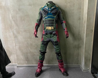 Soldier Boy Costume Cosplay Suit with Helmet